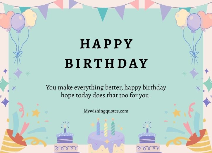 Simple Happy Birthday Wishes for Best Friend