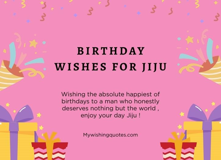 Happiest birthday wishes for jiju