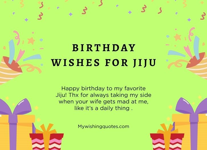 Birthday wishes for jiju from sali